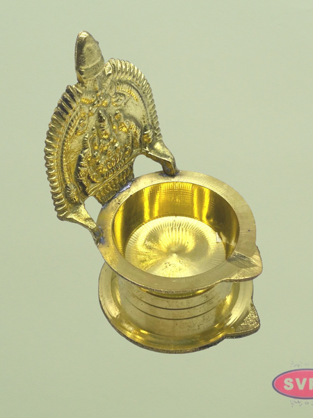 Brass Gajalakshmi Vilakku