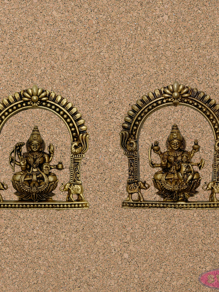Brass Ashtalakshmi Set Wall Hanging