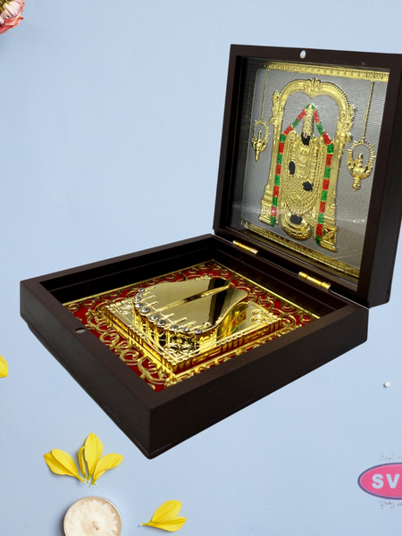 Tirupathi Balaji Padam Gift Box Small