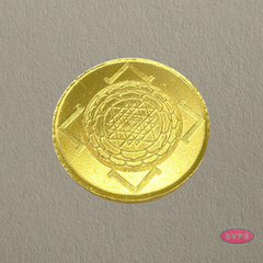 Gold Plated Ashtalakshmi Coin