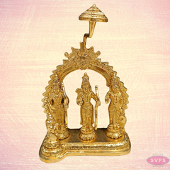 Brass Ram Darbar Gold Plated