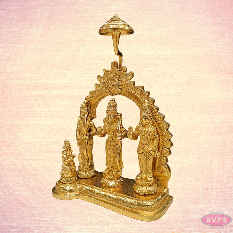 Brass Ram Darbar Gold Plated