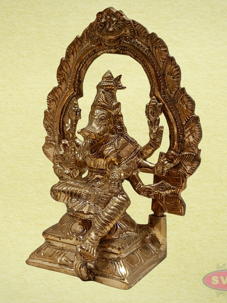 Handcrafted Panchalogha Varahi Amman Statue – Goddess of Power and Protection