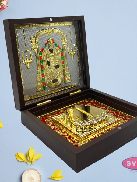 Tirupathi Balaji Padam Gift Box Small