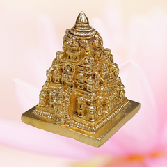 Brass Gold Plated Tirupathi Balaji Temple