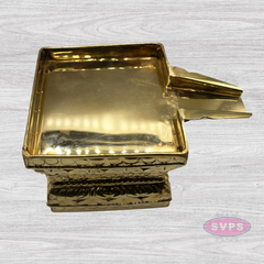Brass Abhishek Patra Tray/Tirumanjana Plate Stand/Somasutra Peetam / 10 Different Sizes