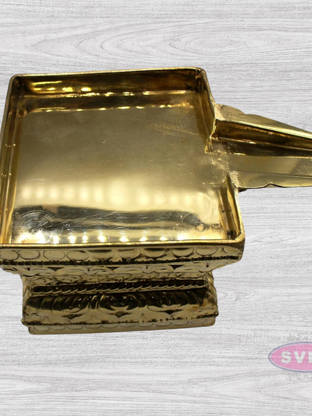 Brass Abhishek Patra Tray/Tirumanjana Plate Stand/Somasutra Peetam / 10 Different Sizes