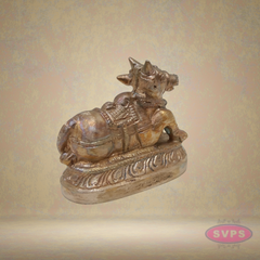 Panchalogam Nandi Small Statue