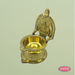 Brass Gajalakshmi Vilakku