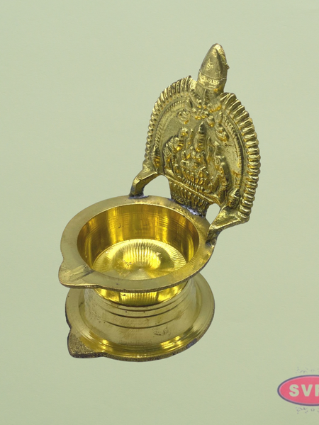 Brass Gajalakshmi Vilakku