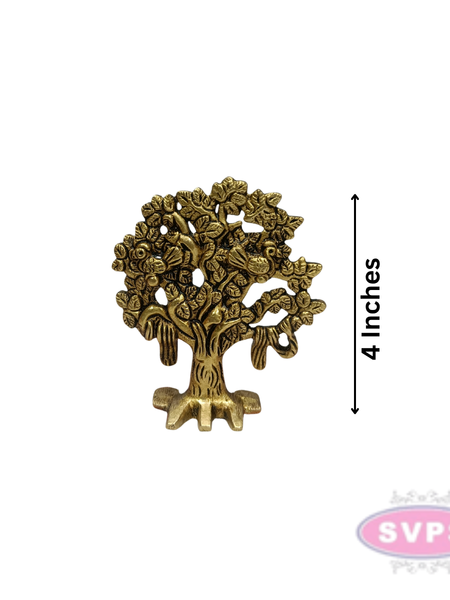 Brass Kalpavriksha Tree Statue – Divine Wish-Fulfilling Tree