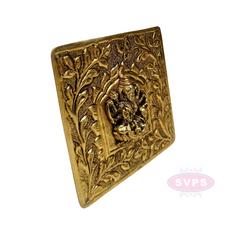 Brass Antique Finish Light Weight Ashtalakshmi Wall Hanging or Door Decor