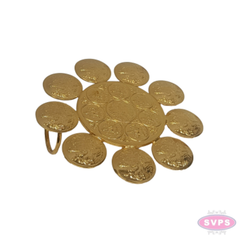 Brass Ashtalakshmi Yantra Peedam | Sacred Lakshmi Pooja Seat for Wealth & Prosperity