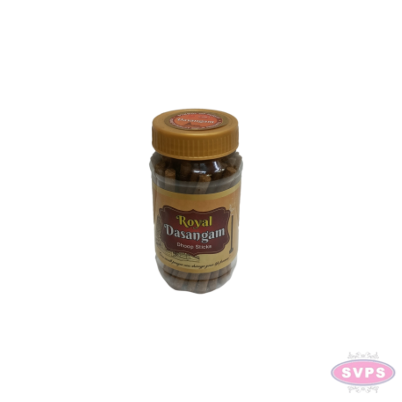 Premium Dhoop Sticks 6 Fragrance – Royal Dasangam, Javadu, Champa, Pineapple, Musk Melon & Rose