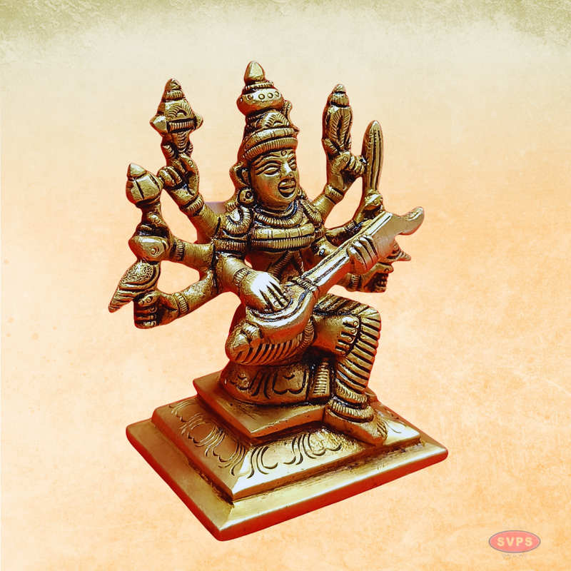 Brass Mahavidya Mathangi Idol