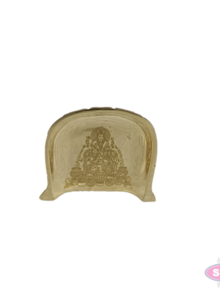 Brass Lakshmi Kubera Muram | Auspicious Pooja Moram for Wealth & Prosperity