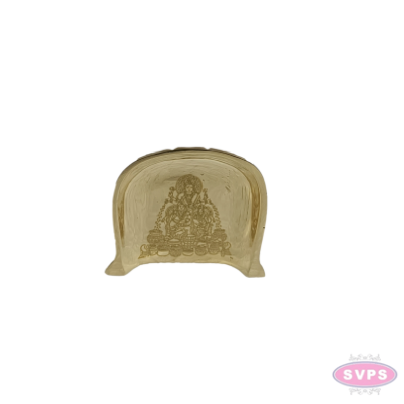 Brass Lakshmi Kubera Muram | Auspicious Pooja Moram for Wealth & Prosperity