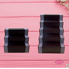 Wooden Step Deity Stand Without Gap - 2 Variant