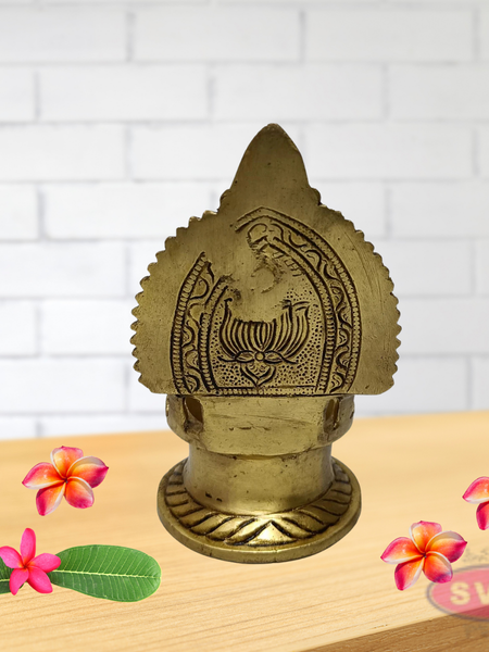 Brass Kamatchi Amman Vilakku / Deepam