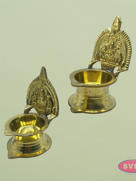 Brass Gajalakshmi Vilakku