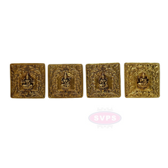 Brass Antique Finish Light Weight Ashtalakshmi Wall Hanging or Door Decor