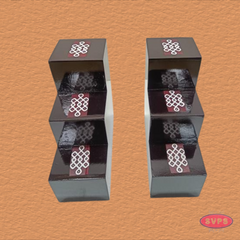 Wooden Pooja Lamp Stand - 2 Variant