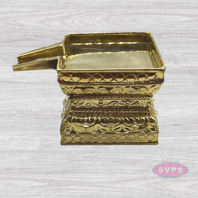 Brass Abhishek Patra Tray/Tirumanjana Plate Stand/Somasutra Peetam / 10 Different Sizes