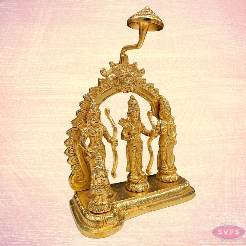Brass Ram Darbar Gold Plated