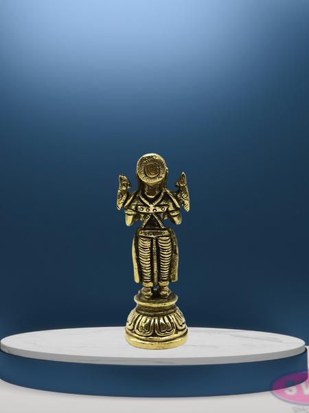 Brass Paavai Vilakku / Deepa Lakshmi Statue For Pooja / 2 Pieces