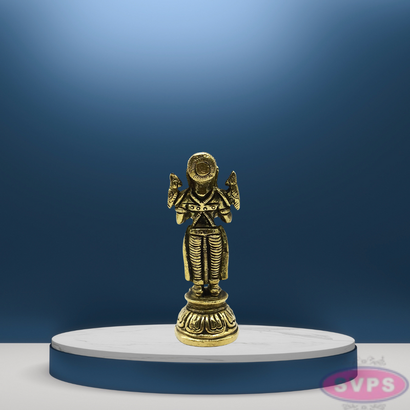 Brass Paavai Vilakku / Deepa Lakshmi Statue For Pooja / 2 Pieces