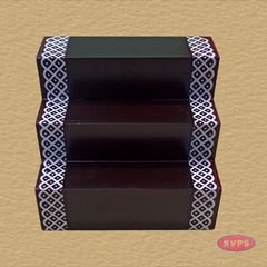 Wooden Step Deity Stand Without Gap - 2 Variant