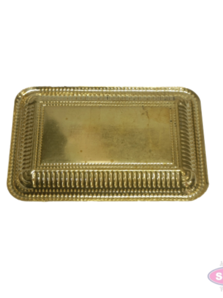 Mini Brass Shankh Chakra Namam Tray – Set of 2 | Traditional Pooja Thambulam Return Gift