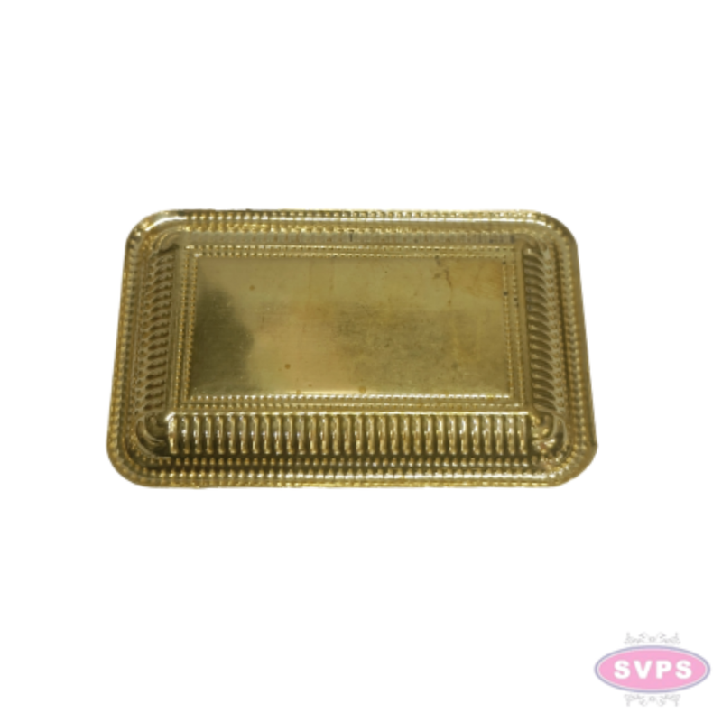 Mini Brass Shankh Chakra Namam Tray – Set of 2 | Traditional Pooja Thambulam Return Gift