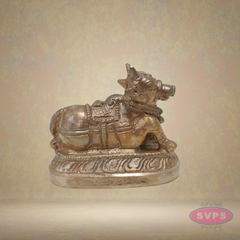 Panchalogam Nandi Small Statue