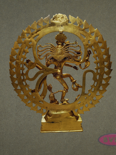 Brass Nataraja Murti with Prabha – Spiritual Home Décor Idol