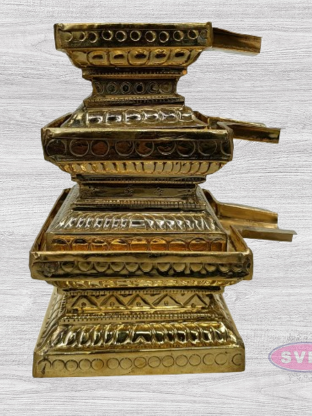 Brass Abhishek Patra Tray/Tirumanjana Plate Stand/Somasutra Peetam / 10 Different Sizes