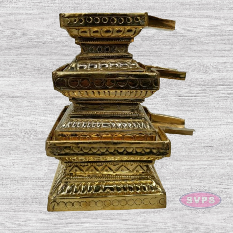 Brass Abhishek Patra Tray/Tirumanjana Plate Stand/Somasutra Peetam / 10 Different Sizes