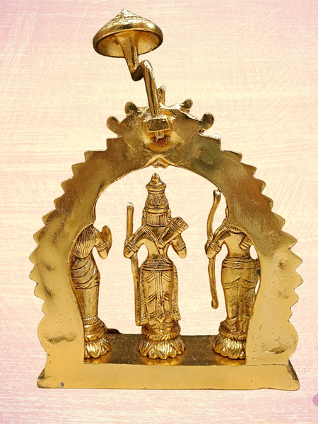 Brass Ram Darbar Gold Plated