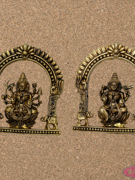Brass Ashtalakshmi Set Wall Hanging
