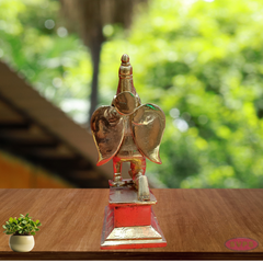 Brass Garuda Devar With Adisesha