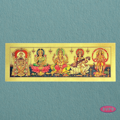 Ganesha, Thayar, Perumal, Lakshmi and saraswathi Fridge Magnet