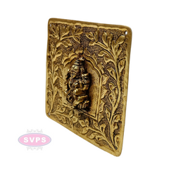 Brass Antique Finish Light Weight Ashtalakshmi Wall Hanging or Door Decor