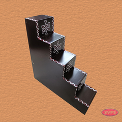Wooden Pooja Lamp Stand - 2 Variant