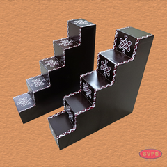 Wooden Pooja Lamp Stand - 2 Variant