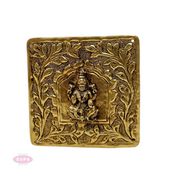 Brass Antique Finish Light Weight Ashtalakshmi Wall Hanging or Door Decor