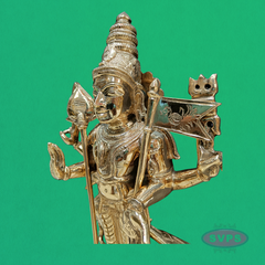 Panchaloham Lord Murugan Idol with Vel & Seval Kodi