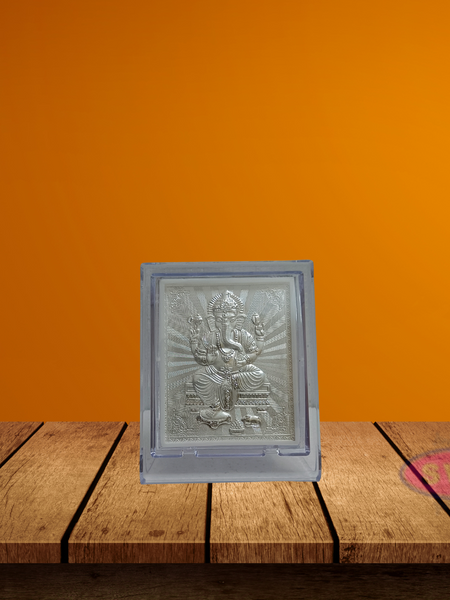 999 Silver Ganesha  Table Stand
