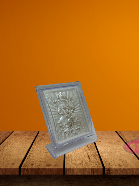 999 Silver Ganesha  Table Stand