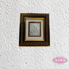 999 Silver Krishna Photo Frame