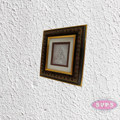 999 Silver Krishna Photo Frame